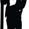 Silhouette - Reservoir Dogs Cardboard Cutout -Lifesizecutouts reservoir dogs silhouette 01