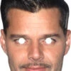 Ricky Martin 097 Celebrity Mask 2 Ricky Martin 097 Celebrity Mask -Lifesizecutouts ricky martin mask 097b