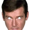 Roger Moore James Bond Celebrity Mask -Lifesizecutouts roger moore 1973 face mask