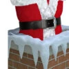 Santa In Chimney 848 Lifesize Cutout -Lifesizecutouts santa in chimney 848 cutout ref