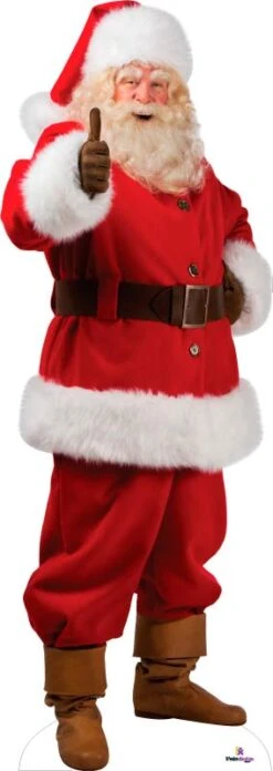 Santa With Thumb Up 542 Lifesize Cutout