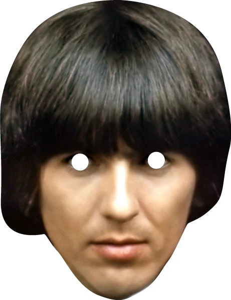 The Beatles George Harrison Celebrity Mask 3 The Beatles George Harrison Celebrity Mask