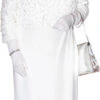Queen Elizabeth Ll N436 Celebrity Cutout -Lifesizecutouts the queen in white 436 ref