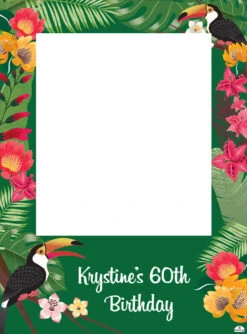 Tropical Selfie Frame - 115cm X 80cm