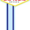 Welcome To Vegas Sign Cardboard Cutout -Lifesizecutouts vegas vector sign 850 x1830
