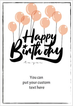 Giant Greeting Card Birthday 107 -Lifesizecutouts webside giantcard 107 front jpg